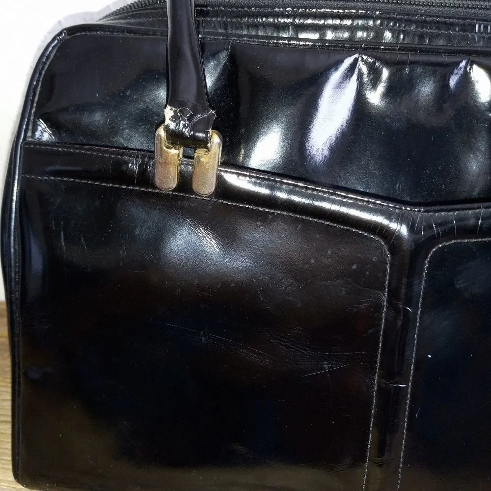 Morris Maskowitz Patten Leather Purse - Picture 3 of 13